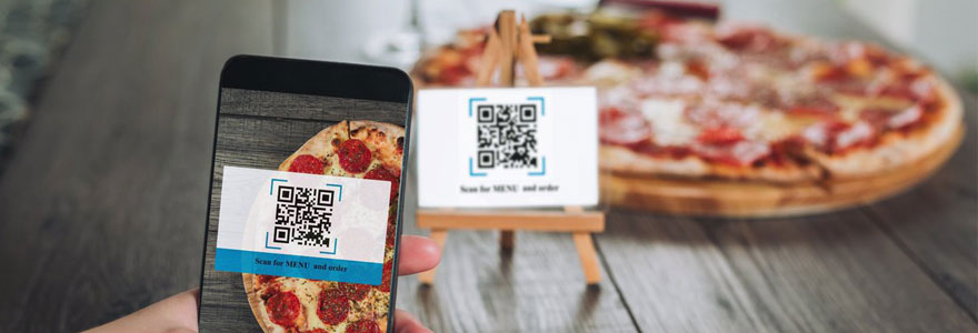 QR codes pour restaurants